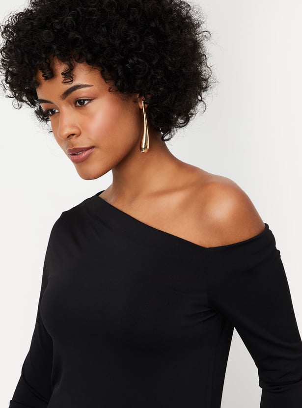 Buy Kalki x Max Women Solid Knitted Top Online at just Rs