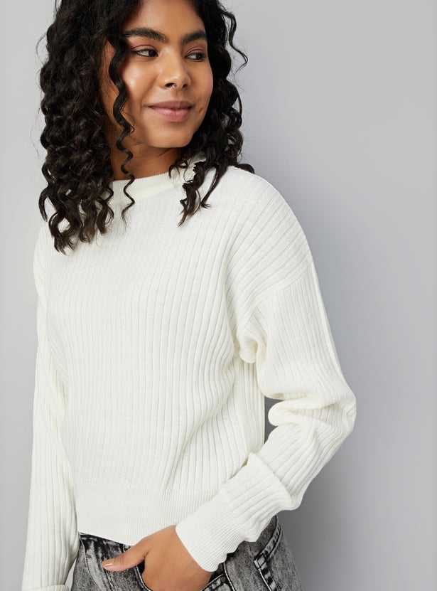 Women Ribbed Sweater