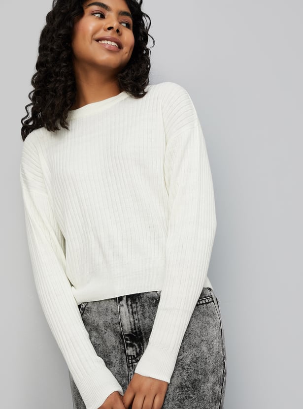 Women Ribbed Sweater