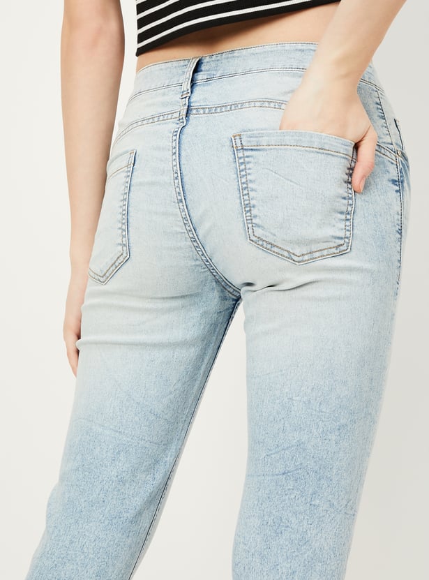 Women Skinny Fit Push-Up Jeans