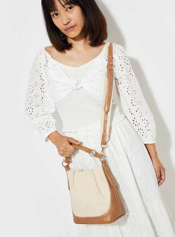 Women Canvas Bucket Bag