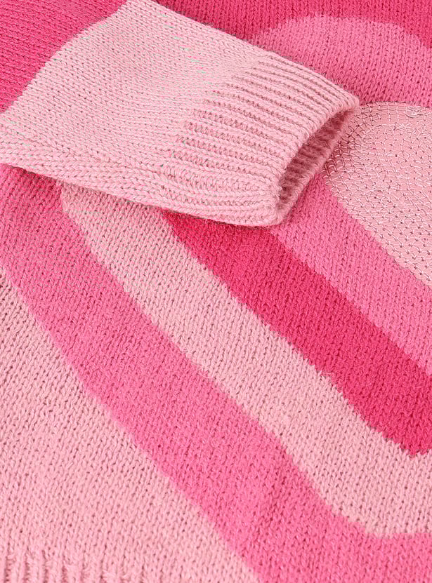 Girls Sequinned Sweater