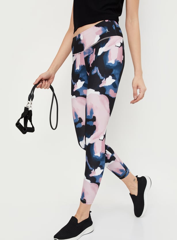 Women Printed Sports Tights