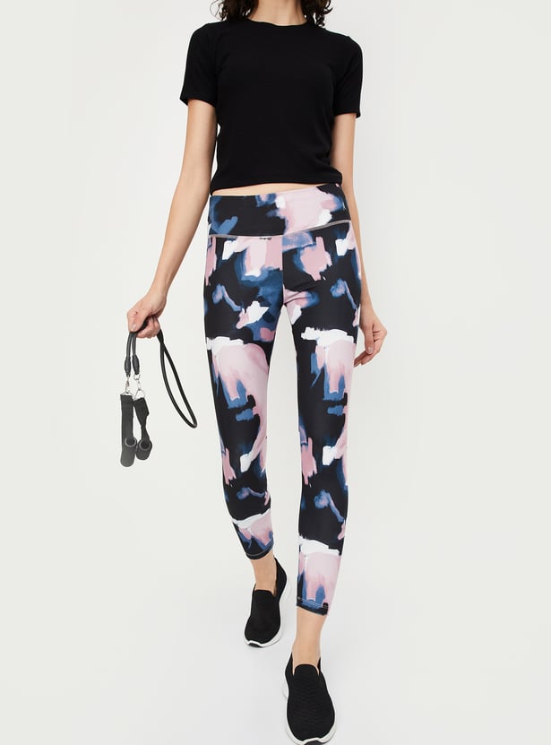 Women Printed Sports Tights