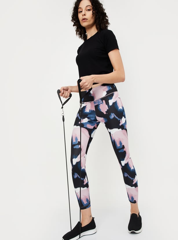 Women Printed Sports Tights