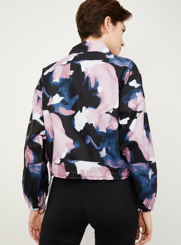 Women Printed Sporty Jacket