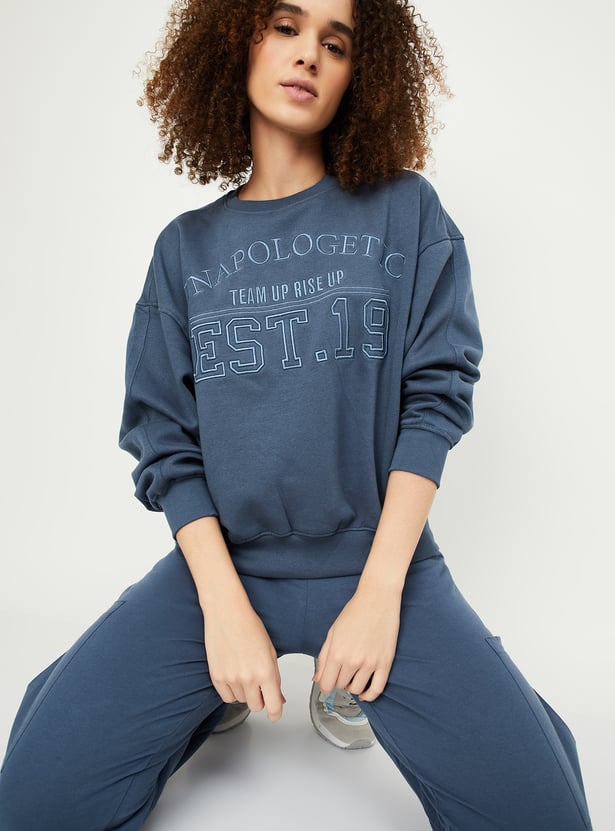 Women Oversized Athleisure Sweatshirt