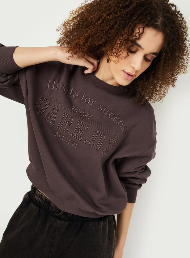 Women Oversized Athleisure Sweatshirt