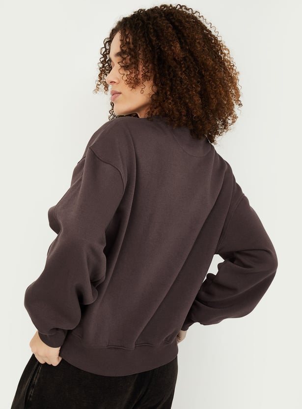 Women Oversized Athleisure Sweatshirt