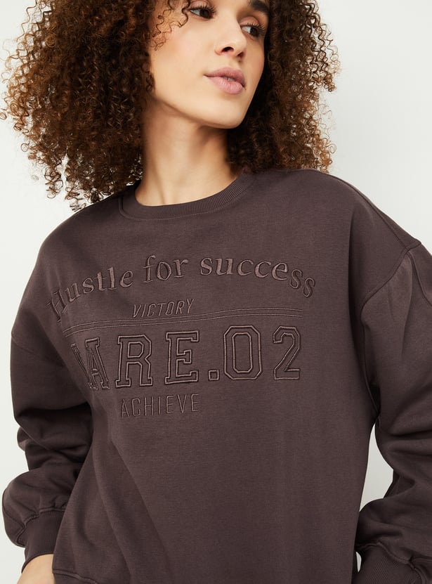 Women Oversized Athleisure Sweatshirt