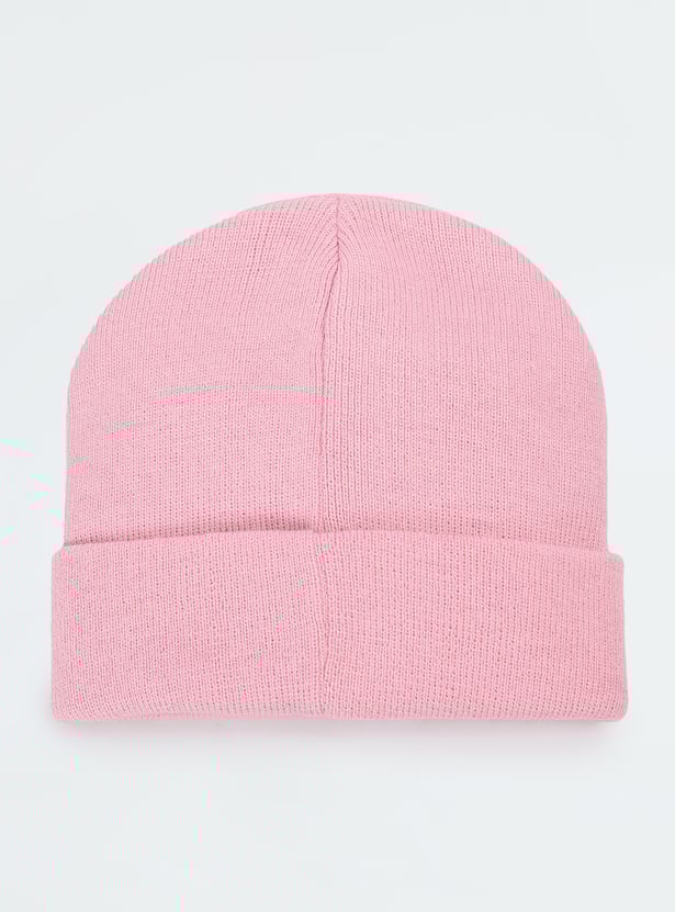 Girls Printed Beanie