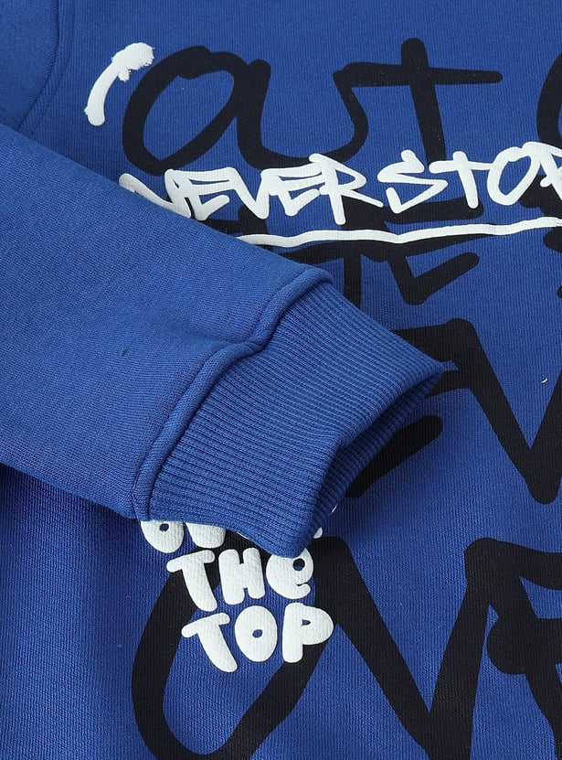 Boys Graphic Printed Sweatshirt