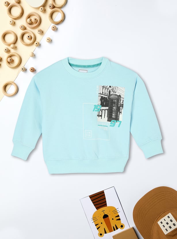 Boys Graphic Printed Sweatshirt