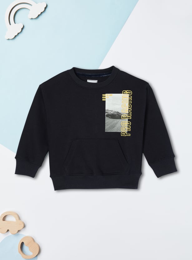 Boys Graphic Printed Sweatshirt