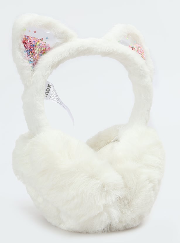 Women Cat Detail Earmuffs