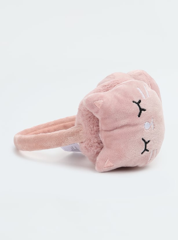 Women Cat Detailed Earmuffs