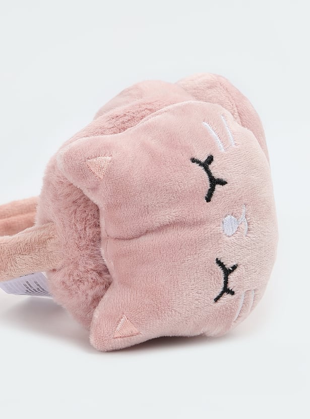 Women Cat Detailed Earmuffs