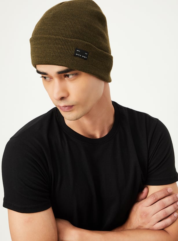 Men Solid Beanie