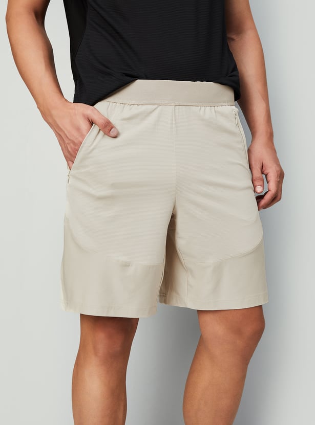 Men Cut & Sew Active Shorts