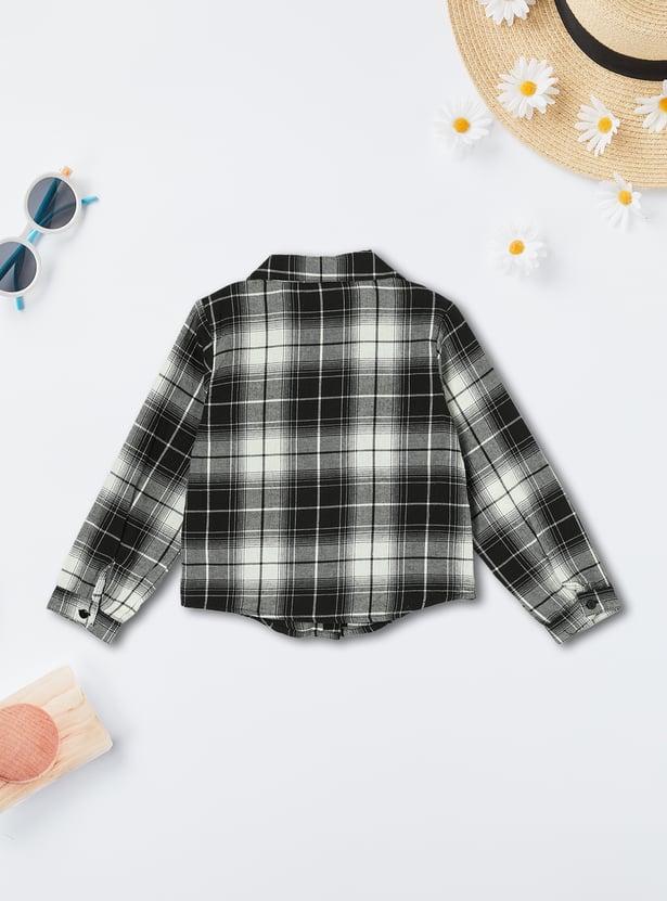 Girls Checked Shirt