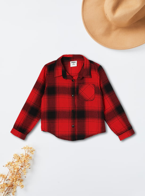 Girls Checked Shirt