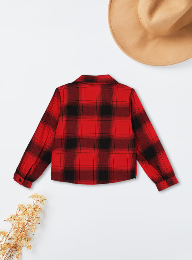 Girls Checked Shirt