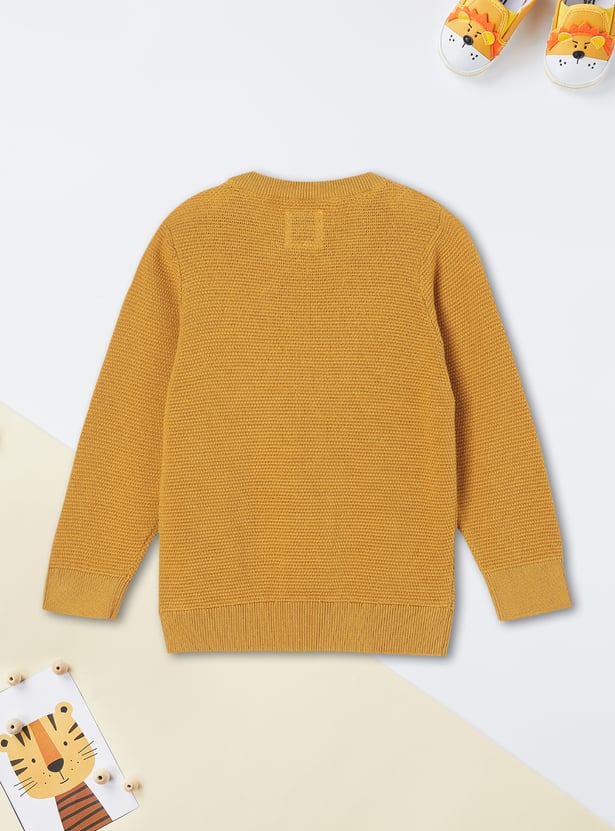 Lightweight knit sweater hotsell