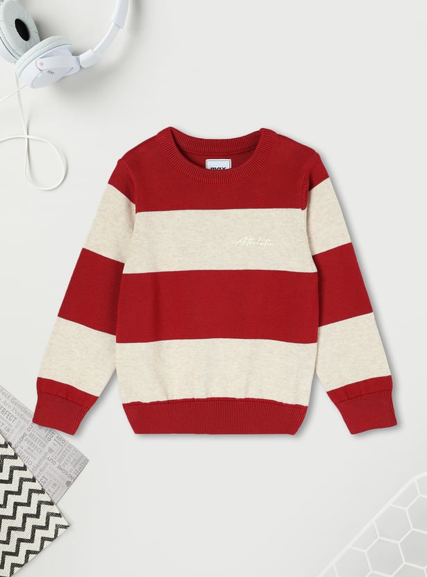Buy Boys Striped Sweater Online at just 1000014195556
