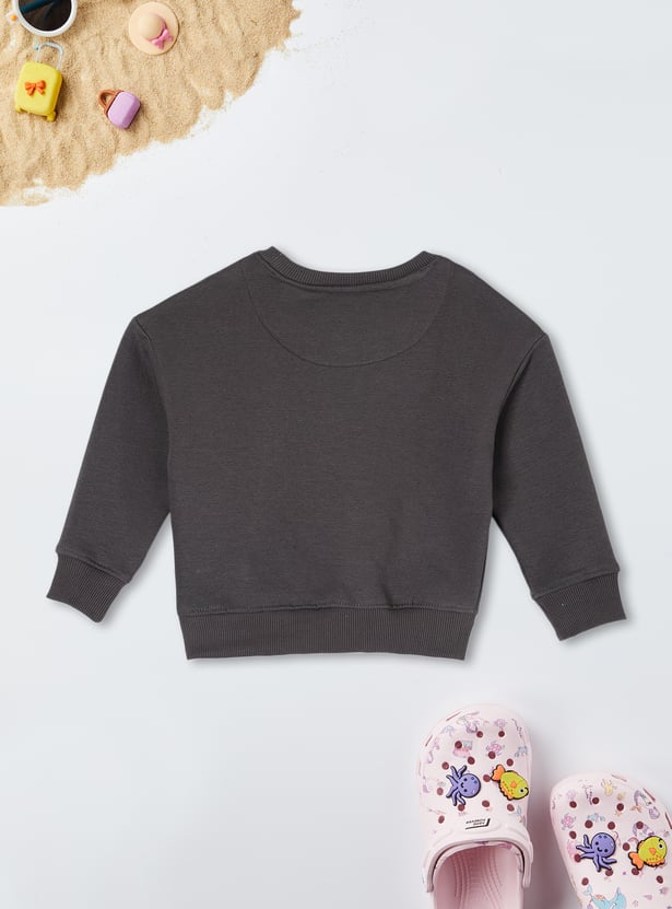 Girls Frozen Embellished Sweatshirt