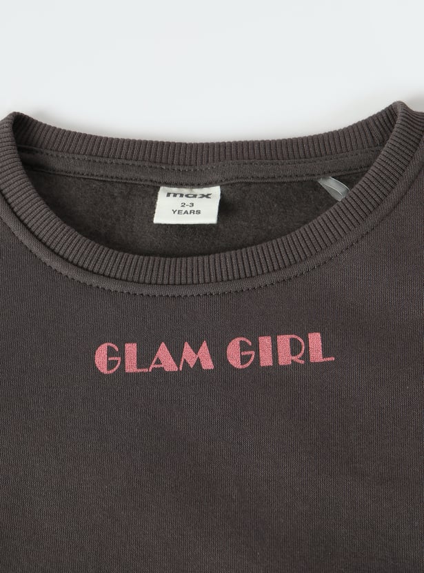 Girls Sequinned T-shirt