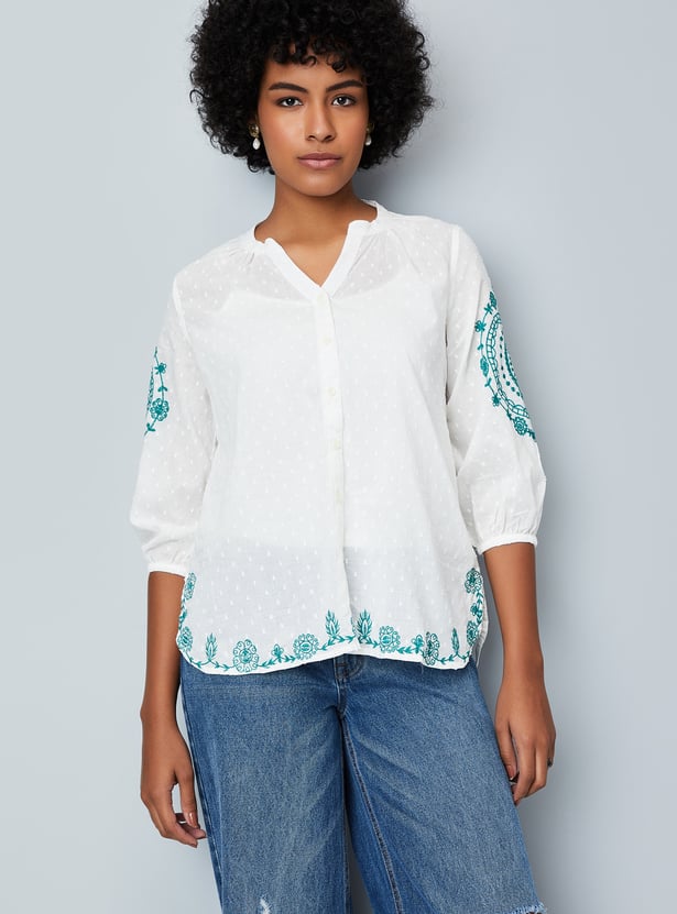 Women Embroidered Tunic