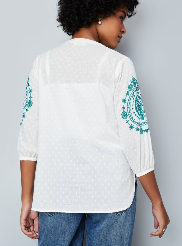 Women Embroidered Tunic