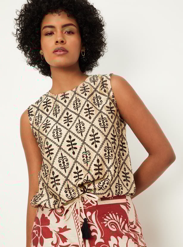 Women Embroidered Top