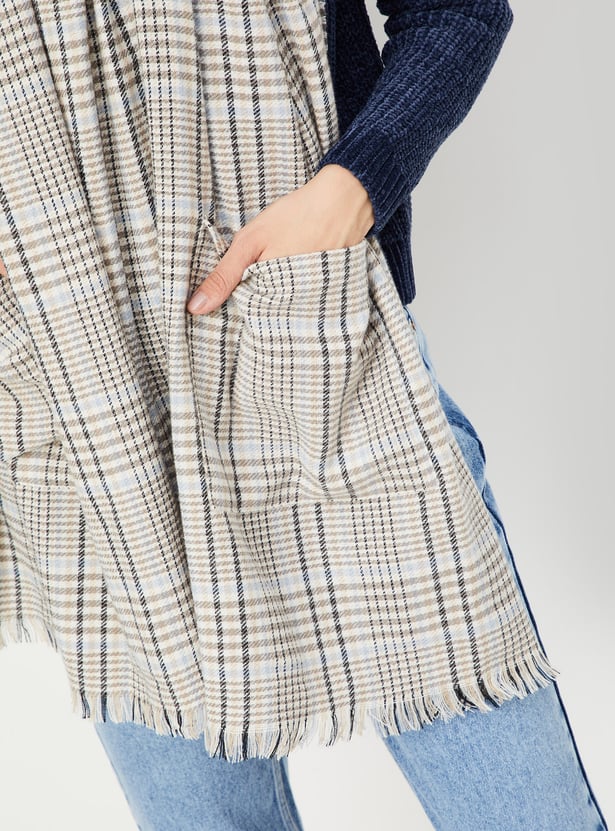 Women Checked Mufflers