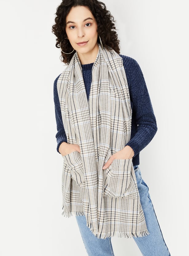Women Checked Mufflers