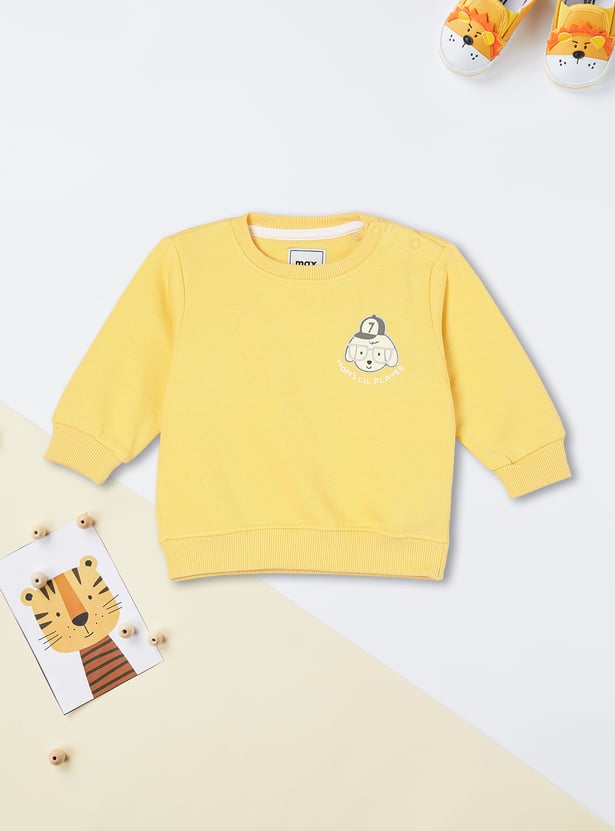 Boys Placement Print Sweatshirt