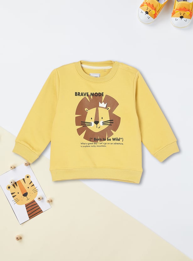 Buy Boys Graphic Printed Sweatshirt Online at just