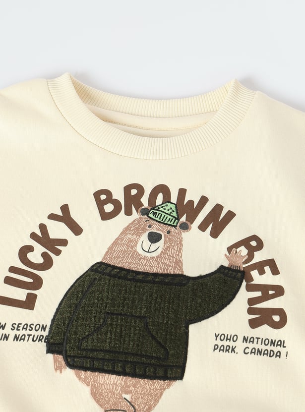 Boys Graphic Printed Sweatshirt