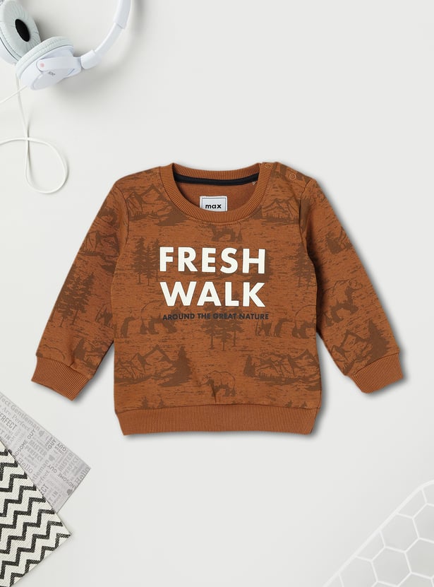 Boys Printed Sweatshirt