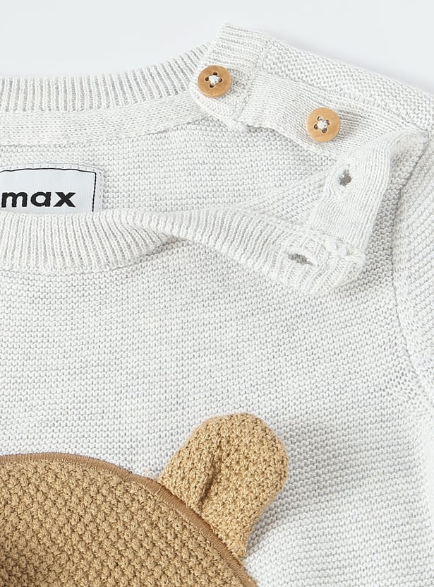 Boys Appliqued Sweater