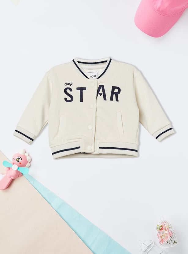 Girls Embroidered Sweatshirt