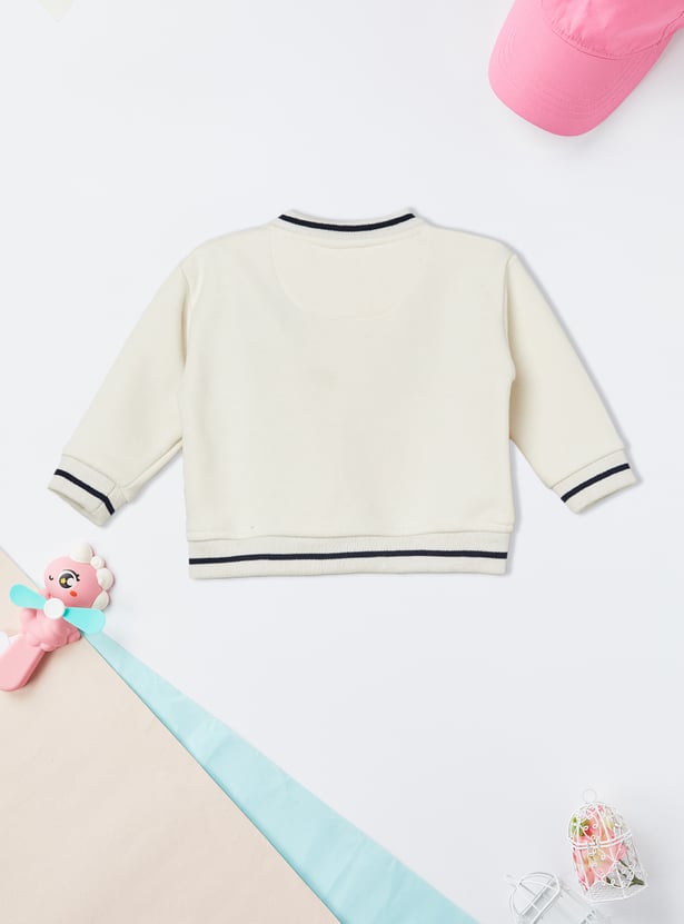 Girls Embroidered Sweatshirt