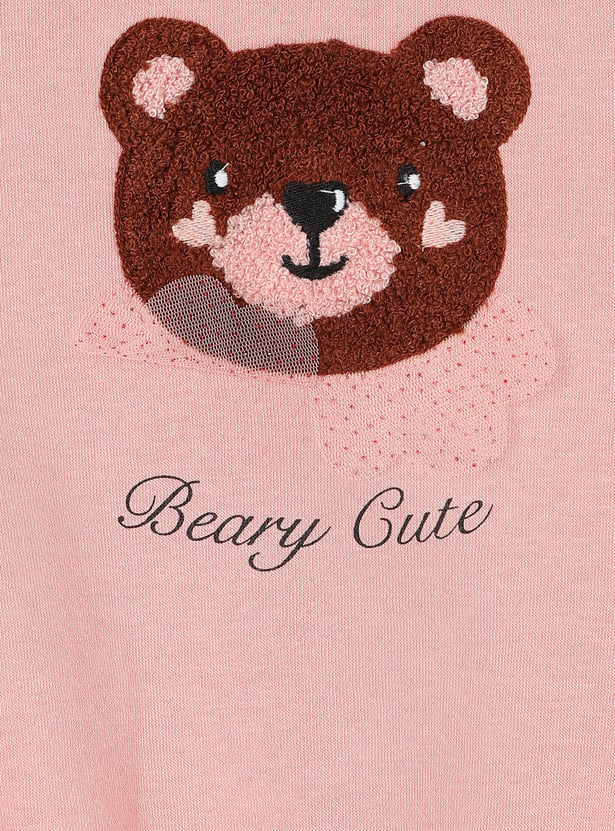 Girls Applique Sweatshirt