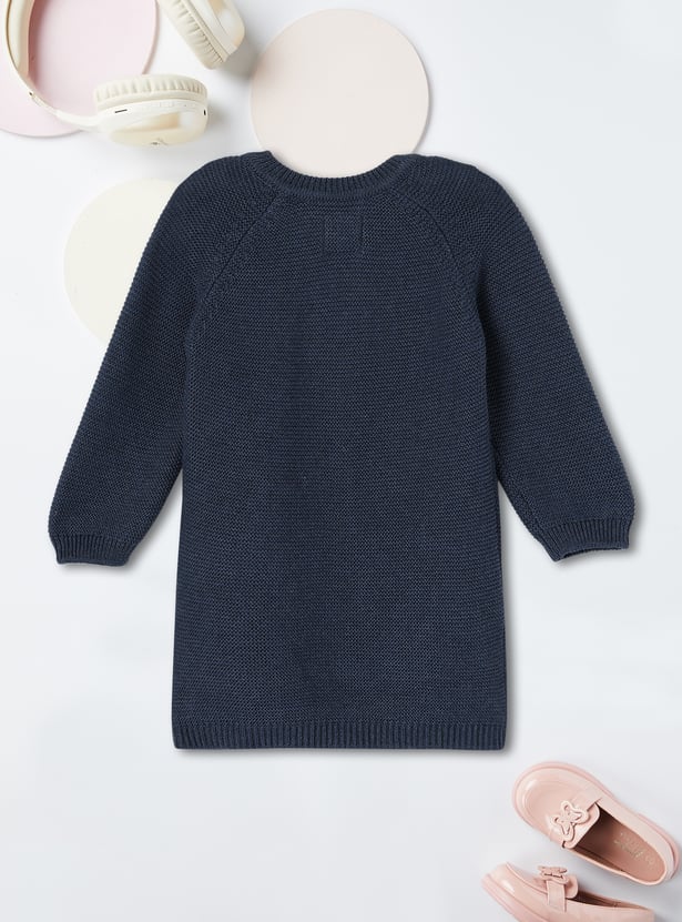 Girls Embroidered Sweater