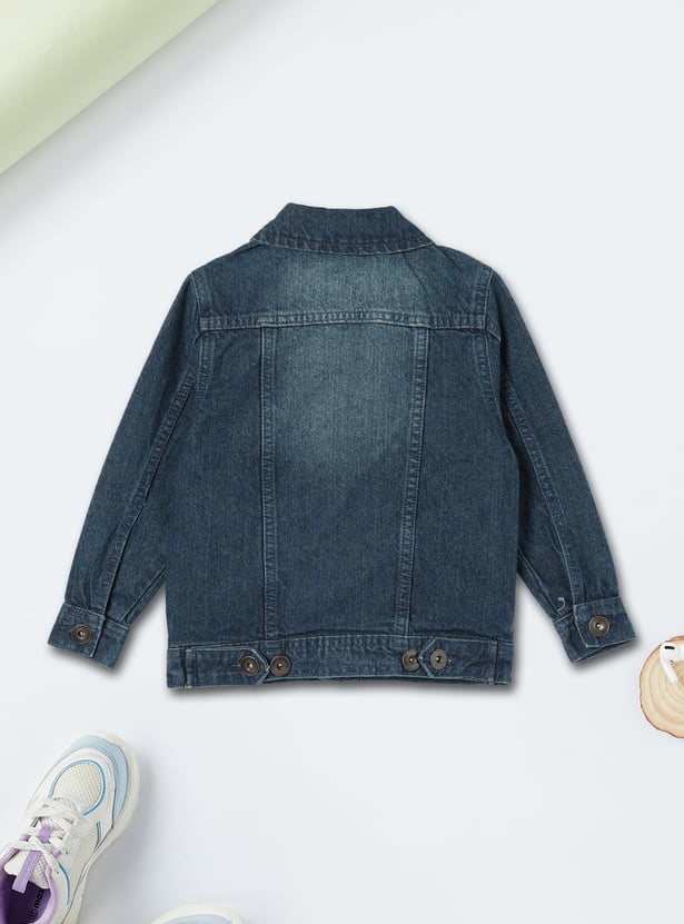 Boys Washed Denim Jacket