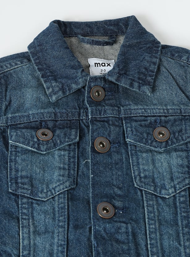 Boys Washed Denim Jacket