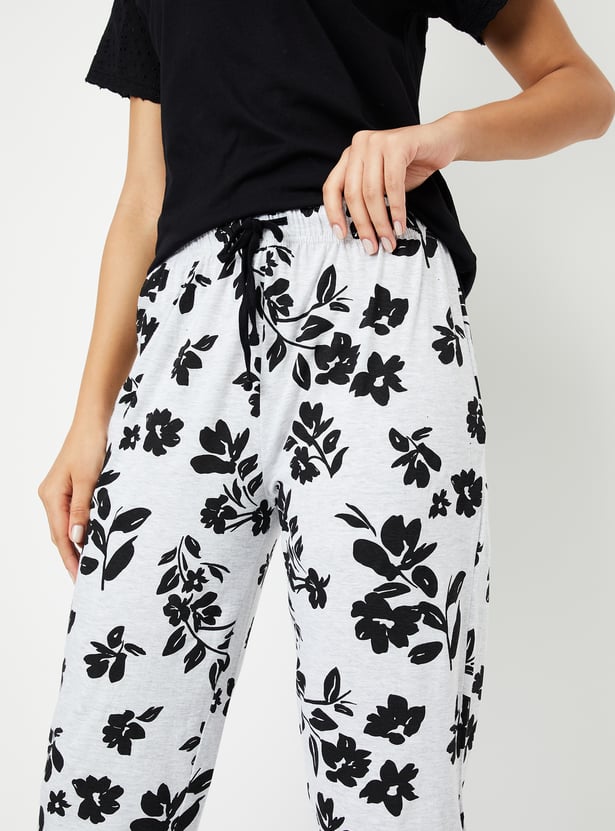 Women Printed PJ Set