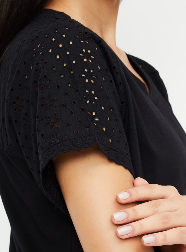 Women Printed PJ Set