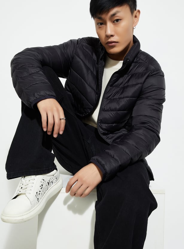 URB_N Men Quilted Packable Puffer Jacket