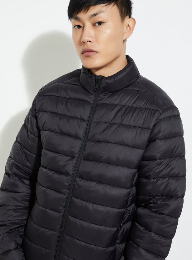 URB_N Men Quilted Packable Puffer Jacket